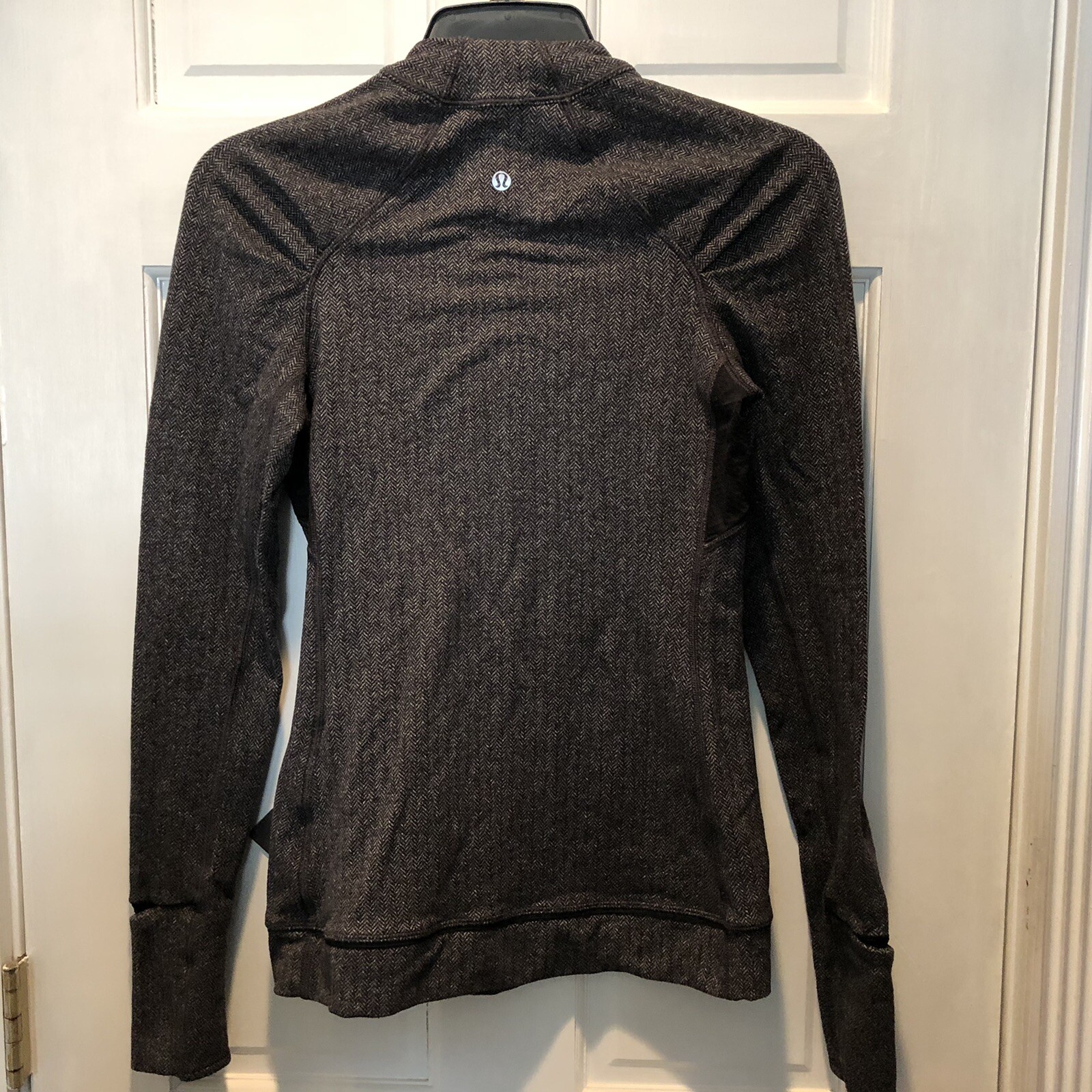 lululemon herringbone print pullover running yoga… - image 4