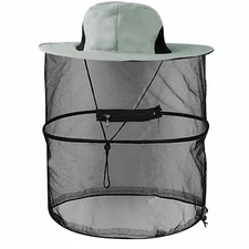 Bug Proof Sun Hat - Breathable Mesh with Face Net for Mosquito/Bee Protection US