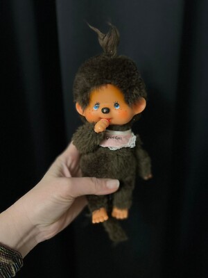 1974 Collectible Monchhichi Doll Futagonomonchhichi Sekiguchi