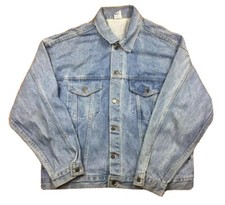 Denim Jacket Vintage Las Vegas Size Large MADE IN USA