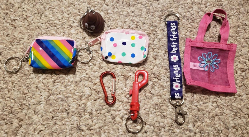 Little Girl Miscellaneous Key Chains & Coin Purses Accessories