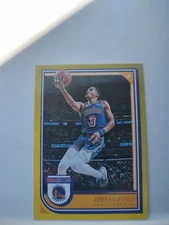 2022-23 Panini NBA Hoops - Yellow #226 Jordan Poole (JGA)