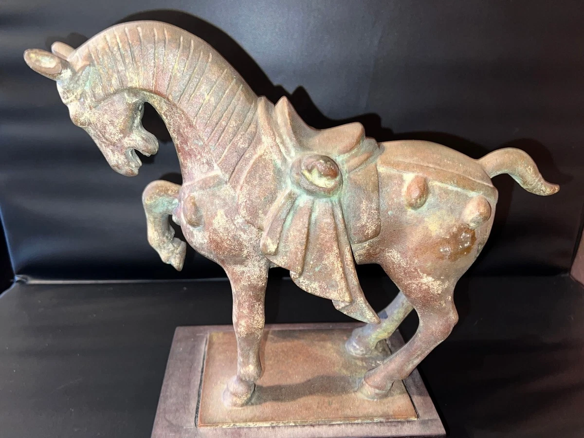 中国风青铜唐(618-907) 中国朝代雕像、雕像| eBay