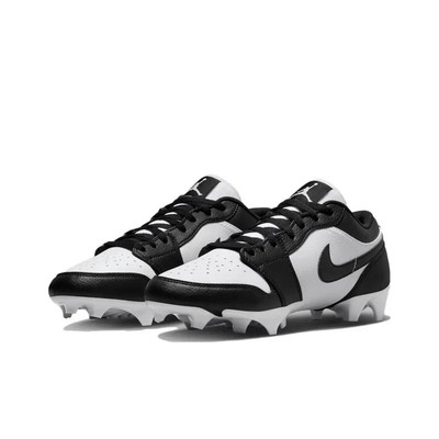 Nike Jordan 1 Low TD Cleat Panda FJ6245-100 Men's Sizes NEW