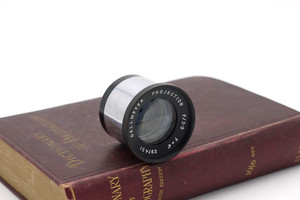 Tele-objectif Dallmeyer Adon avec étui cuir / Monture à vis 34 mm