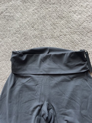 Oner Active Soft Motion Fold Over Straight Leg Bottom Soft Black Size M Long - Picture 4 of 7