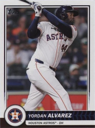 2026 Topps Baseball Series 1 YORDAN ALVAREZ Astros Stars Of MLB 