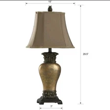 Stylecraft Home Collection L31354ADS 30 Inch One Light Table