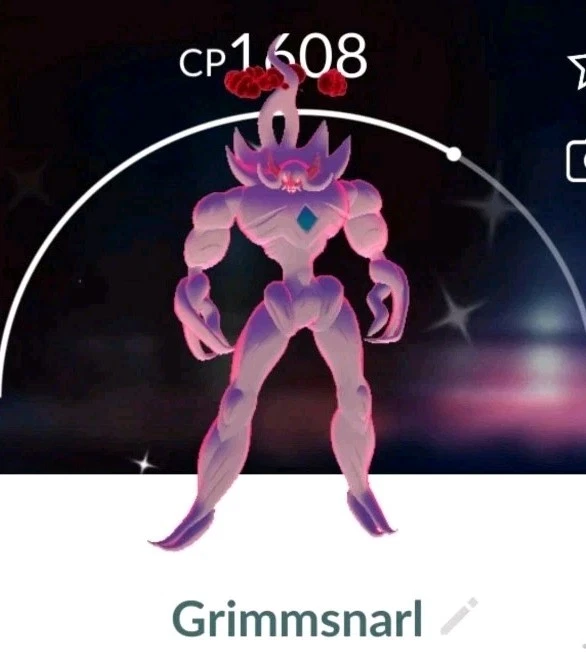 Pokemon Go / SHINY GMAX GRIMMSNARL / Registriert oder Unregistriert Tr@de
