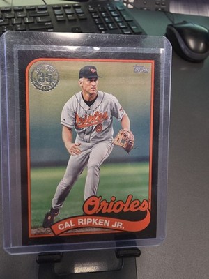 Cal Ripken Jr 2024 Topps 35th Anniversary 89 Black #88 #/299 Baltimore Orioles