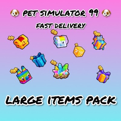 Large items pack | Pet simulator 99 | fast delivery | PS99
