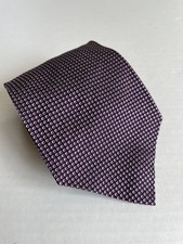 Vintage Polo Ralph Lauren Men's Purple Silk Neck Tie 56L 4W Made in USA