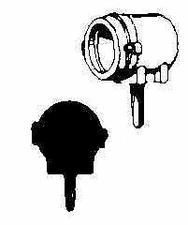 Cal Scale 207 HO Scale Steam Loco Headlight (Brass Castings) -- Plain