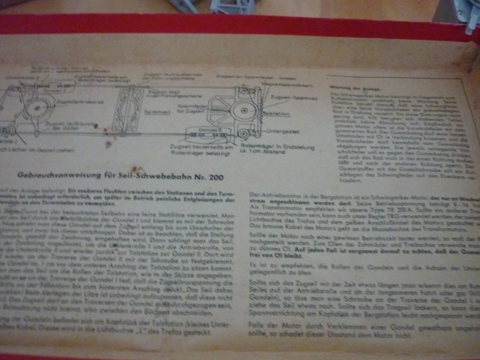 Faller EHEIM Modellbau:: Seilbahn im Originalkarton +  2 Berg- + Talstation Holz - Bild 4 von 4