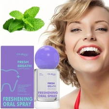 20ml Oral Spray for Long-Lasting Freshness, Travel-Sized Cool Fresh Breath Spray