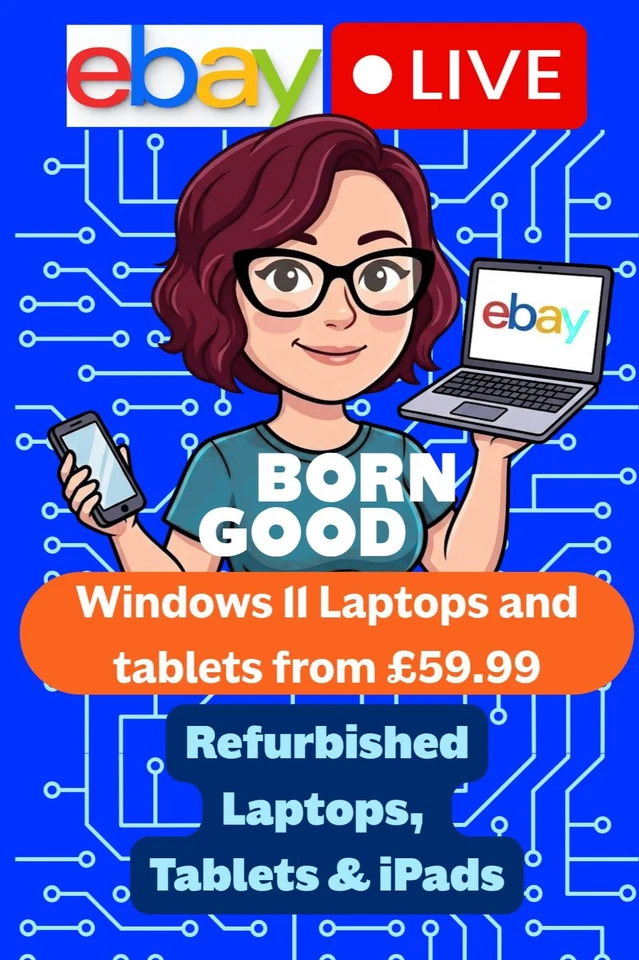 💻Win 11 Laptops from £59 + Tablets/iPads from £19.99 ❤️ Refurb Tech Deals