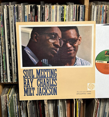Ray Charles & Milt Jackson ''Soul Meeting'' Atlantic LP (kenny burrell/EX/VPI)