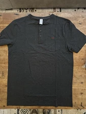 Snap-on Tools Henley Shirt Charcoal Size Xl