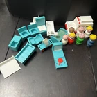 Vintage Fisher Price Little People Play Family Hospital #931 Accessories