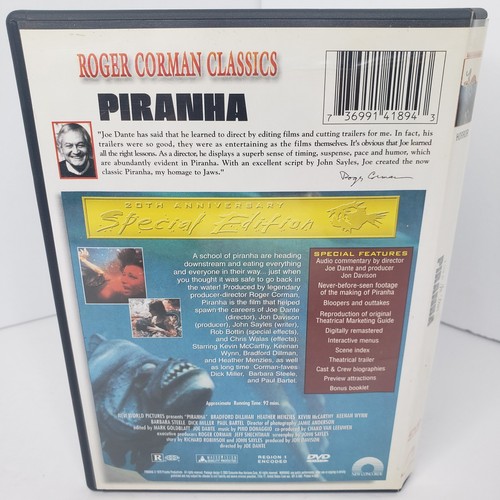 Piranha 1 & 2 (DVD, 2003) Joe Dante James Cameron - Bild 4 von 9