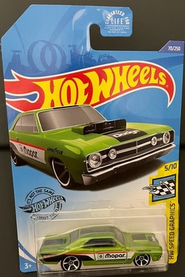 HOT WHEELS SPEED GRAPHICS '68 DODGE DART GREEN 70/250 . SEE COMBINED OFFERS!