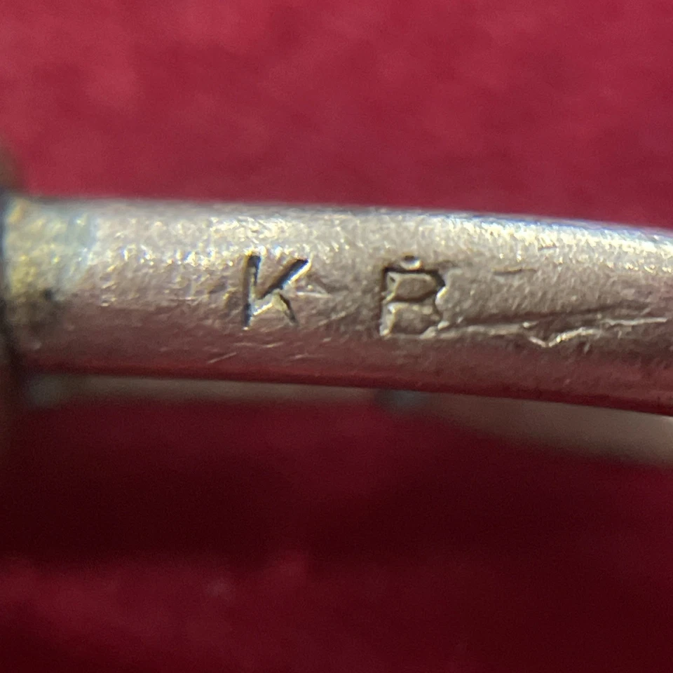 Llavero llavero hueso fósil cazadores madreperla KB relleno de oro Foto 4 de 4