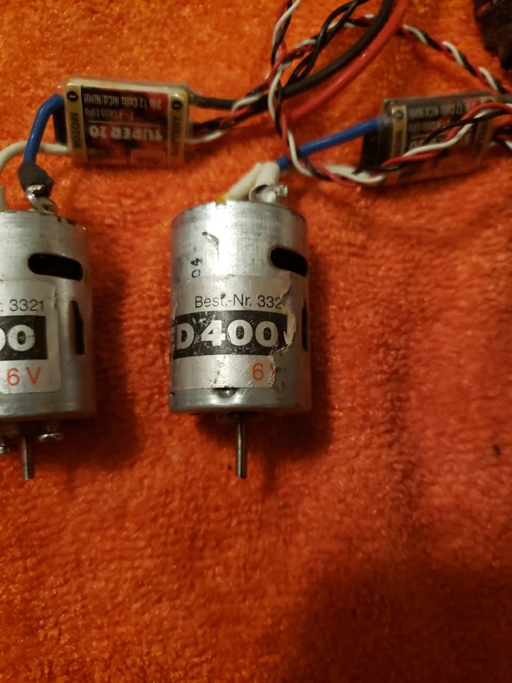 GRAUPNER Speed 400 - Lot Of 3 Speed 400 6V & 1 Jeti JES 140 compact Motor - Image 2 of 4