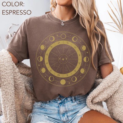 Astrology Constellation Map Comfort Tee Celestial Star Chart Zodiac