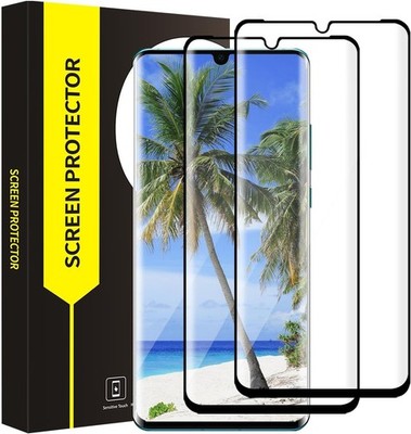 3D Vollflächenschutzfolie für Huawei P30 Pro - 2er Pack, 9H Härte, Fingerabdr...
