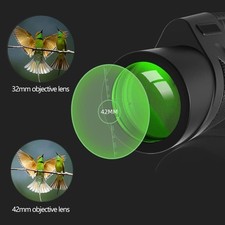 12x42 Monocular Telescope for Adults,High Powered HD Compact Monoculars