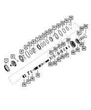 Genuine Mopar Dual Drive Gear 68402964aa