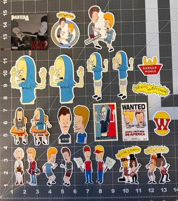 Beavis and Butthead Stickers Multiple Options Available, Pick One