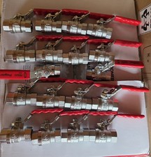Quantity Of Pegler 1/2 Female Female Lever Valves 18 Pcs