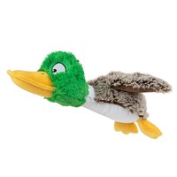 Hundespielzeug Interaktiv Stockente PlüSch 25Cm FüR Kleine Hunde, Quietschend