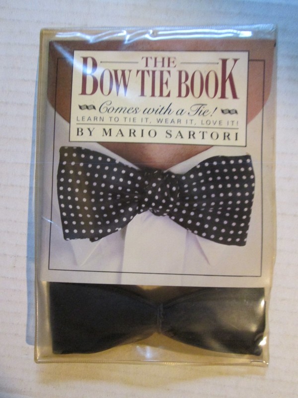 The Bow Tie Book w/ Tie & instruction manual
