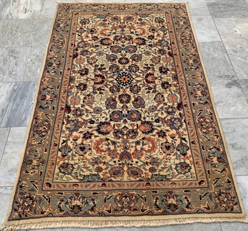 Authentic Hand Knotted Veg dye Afghan Chobi Wool Area Rug 3x5 ft Free Ship