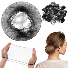 40 Stück Haarnetze für Dutt und Schlafen, Elastisch, Unsichtbares Netzgewebe, Pe