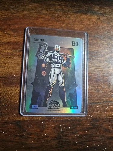 2026 BoBA Battle Arena Silver Steel Battlefoil SP #SBF-73 Gaveler Aaron Judge