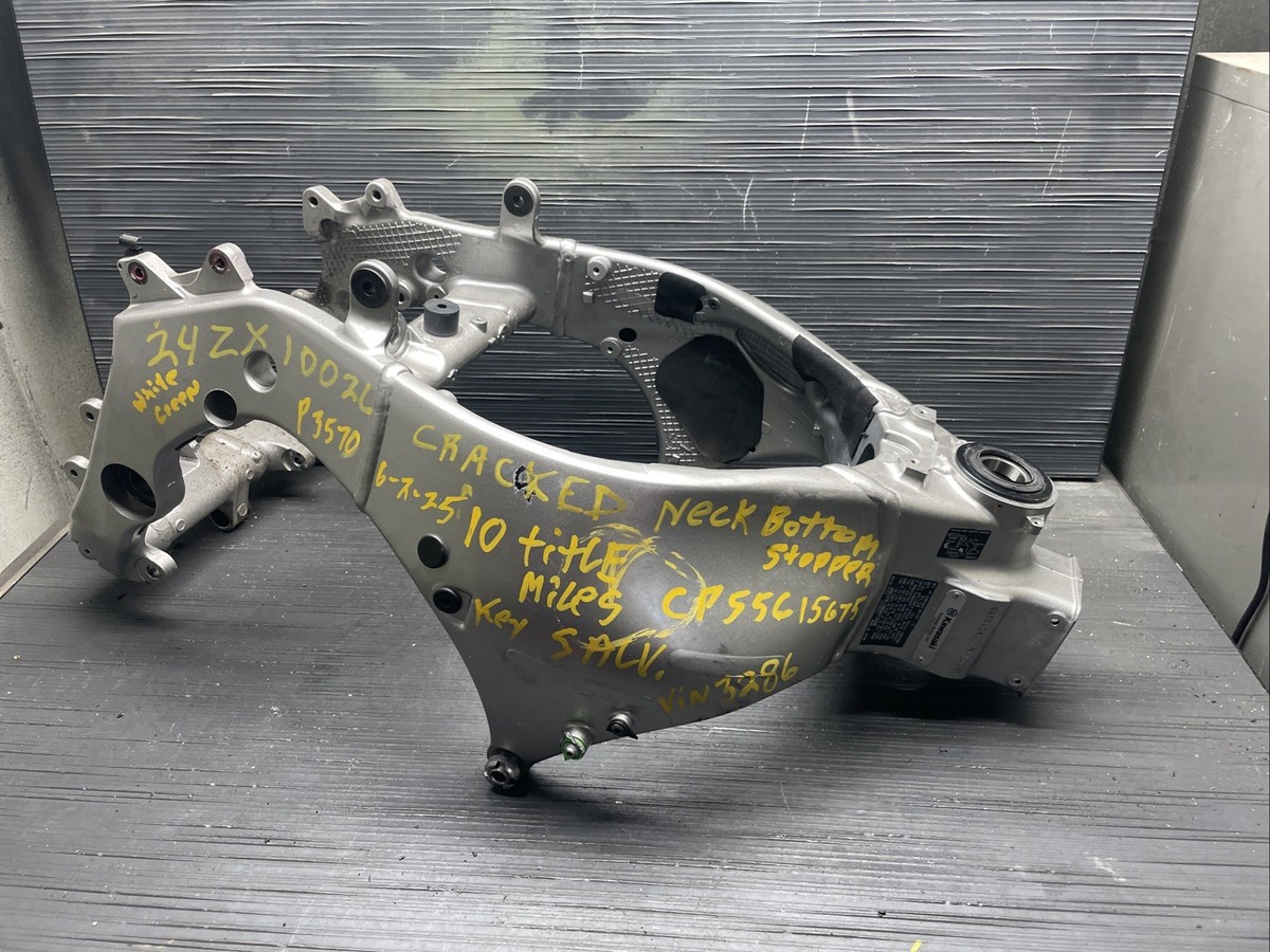 2024 Kawasaki Ninja ZX10R Frame, chassis SLVG 10 Miles