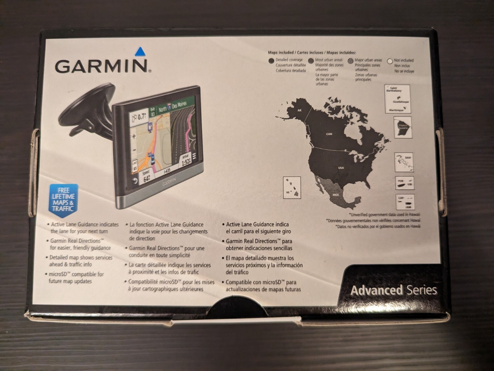 Garmin Nuvi 2597 LMT GPS Vehicle Navigation Receiver 5" Screen w Window Suction 753759999780 eBay