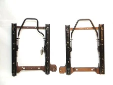 Jeep Wrangler TJ 97-02 OEM Driver & Passenger Front Seat Slider Bracket Pair Set