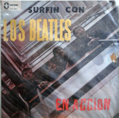 Los Beatles ‎– Surfin Con Los Beatles (1964) Odeon Venezuela vg+&frasl;vg+ | eBay