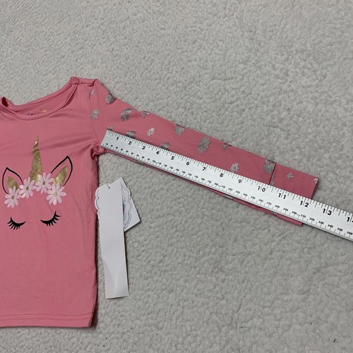 Bmagical by BTween Girls Size 4 Pink Pajama Top Uniform Graphics - Picture 5 of 8