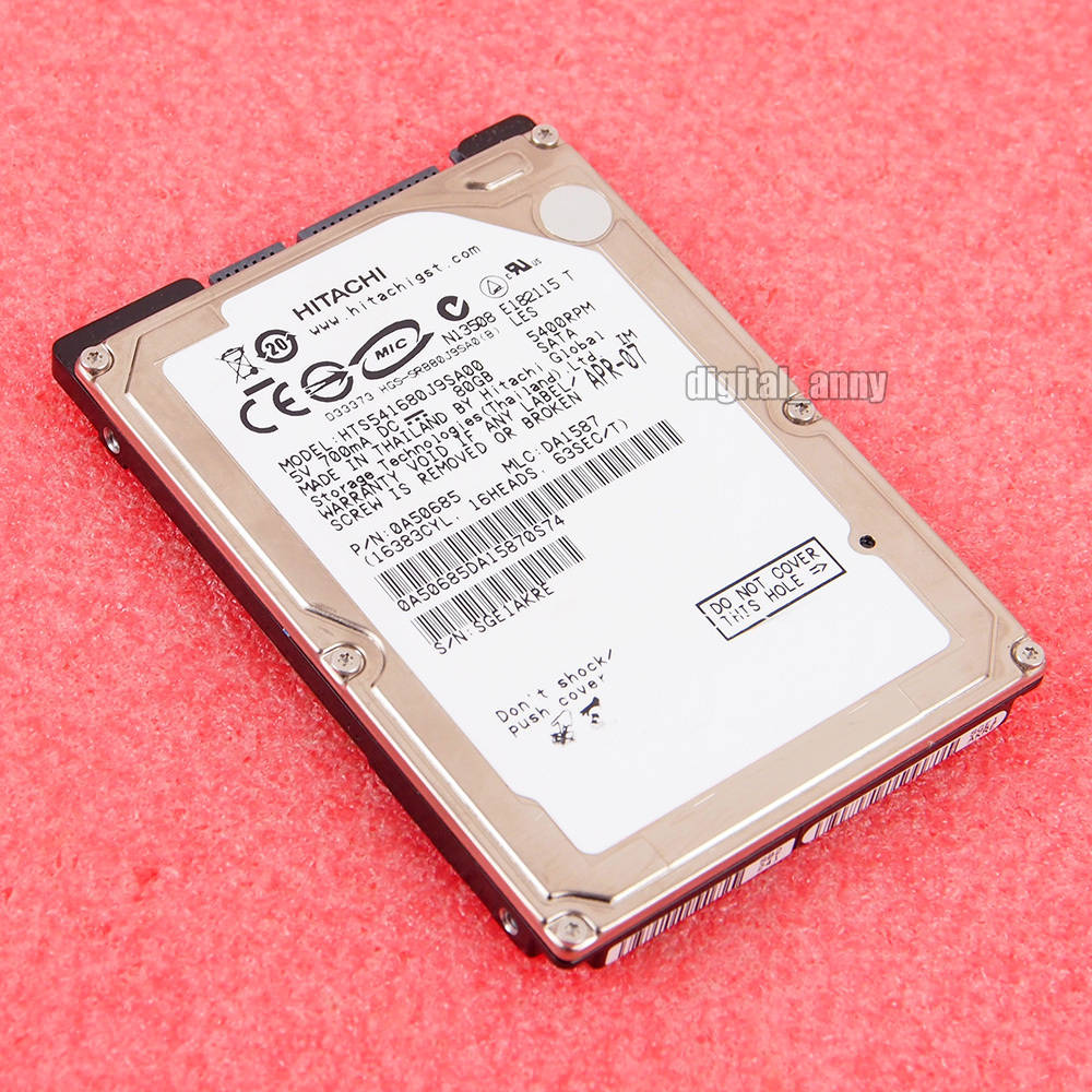 PCパーツ　HDD 80 GB 80G 5400 RPM 2.5