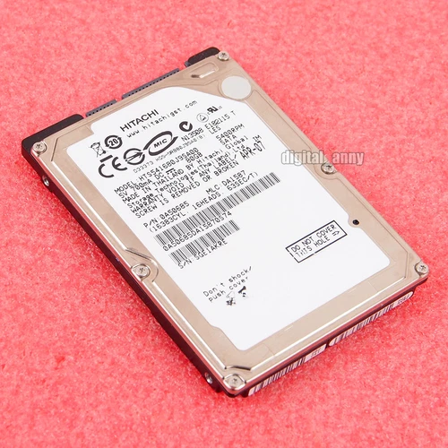HITACHI 80GB HTS541680J9SA00 HDD 2.5" 8MB 5400RPM SATA Hard Drives - Picture 2 of 2