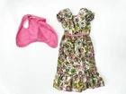 Vtg 1978 Superstar Barbie Fashion Collectibles #1008 Floral Dress Pink Vest RARE