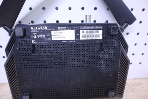 NETGEAR AC1200 Wifi Cable Modem Router C6220 DOCSIS 3.0, Speed up to 340 Mbps US - Picture 6 of 7