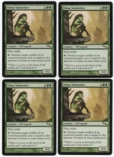 Glissa Sunseeker x4 4x 2003 Mirrodin PLAYSET Green Rare Creature MTG SP - NM AZ2