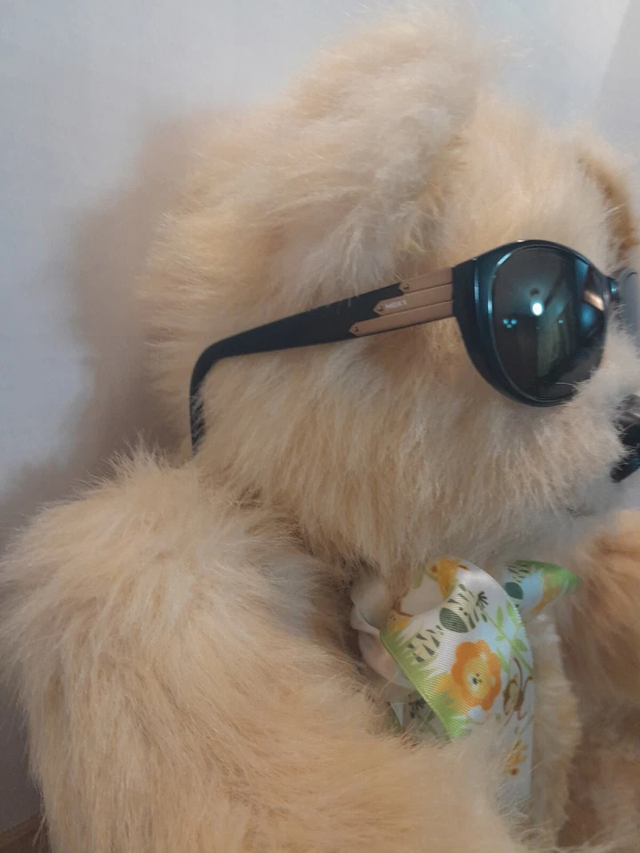 Óculos de sol Mexx Mod 6200 100 *3 UV400 56[]17 preto oval "SOMENTE ARMAÇÃO" com estojo - Imagem 2 de 4