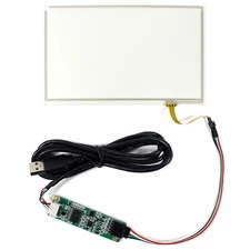 6" 145mmx88mm Resistive Touch Screen With USB Controller Card